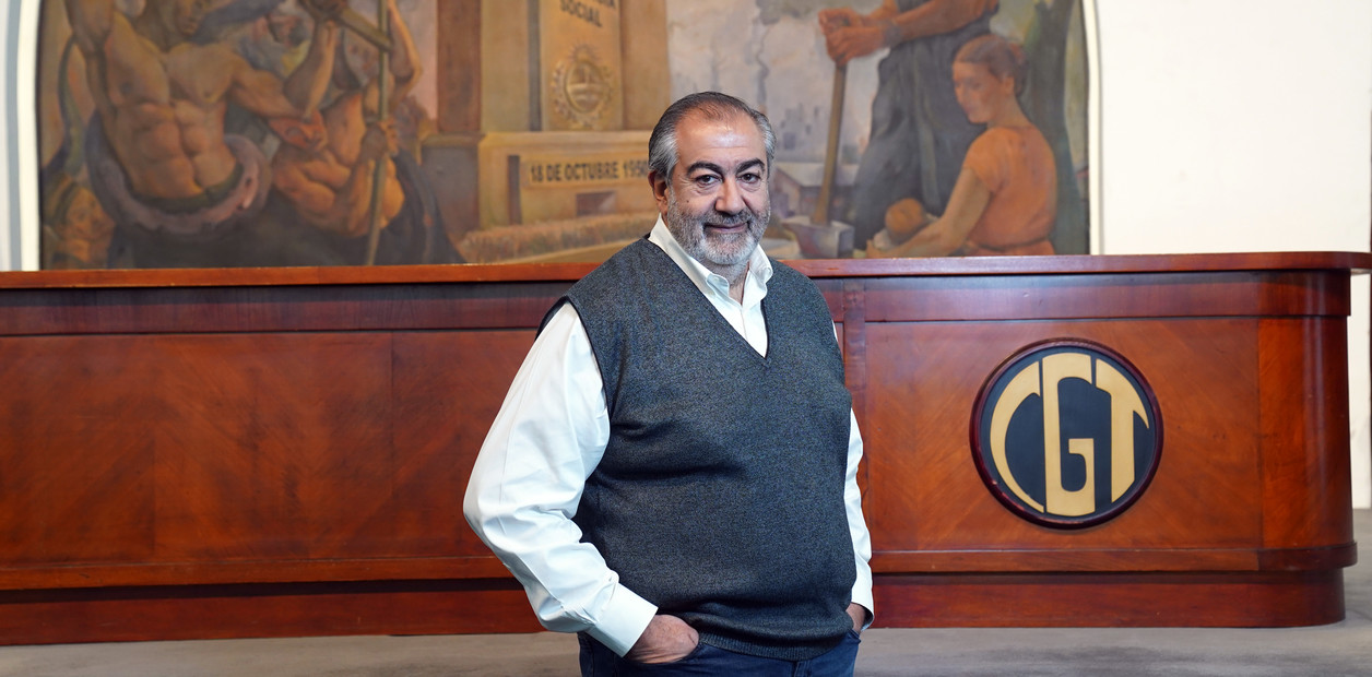 Guillermo Francos recibió a Héctor Daer en Casa Rosada