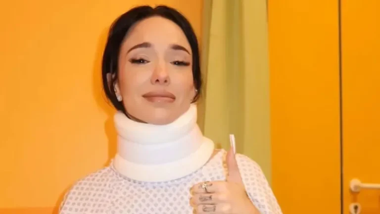 El accidente de La Joaqui en pleno show