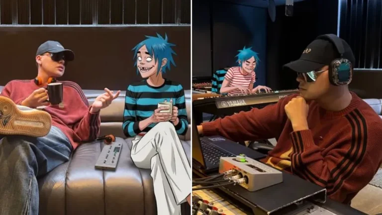 Bizarrap da un nuevo salto internacional con Gorillaz en “Orange County”